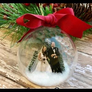 Custom photo ornaments!!